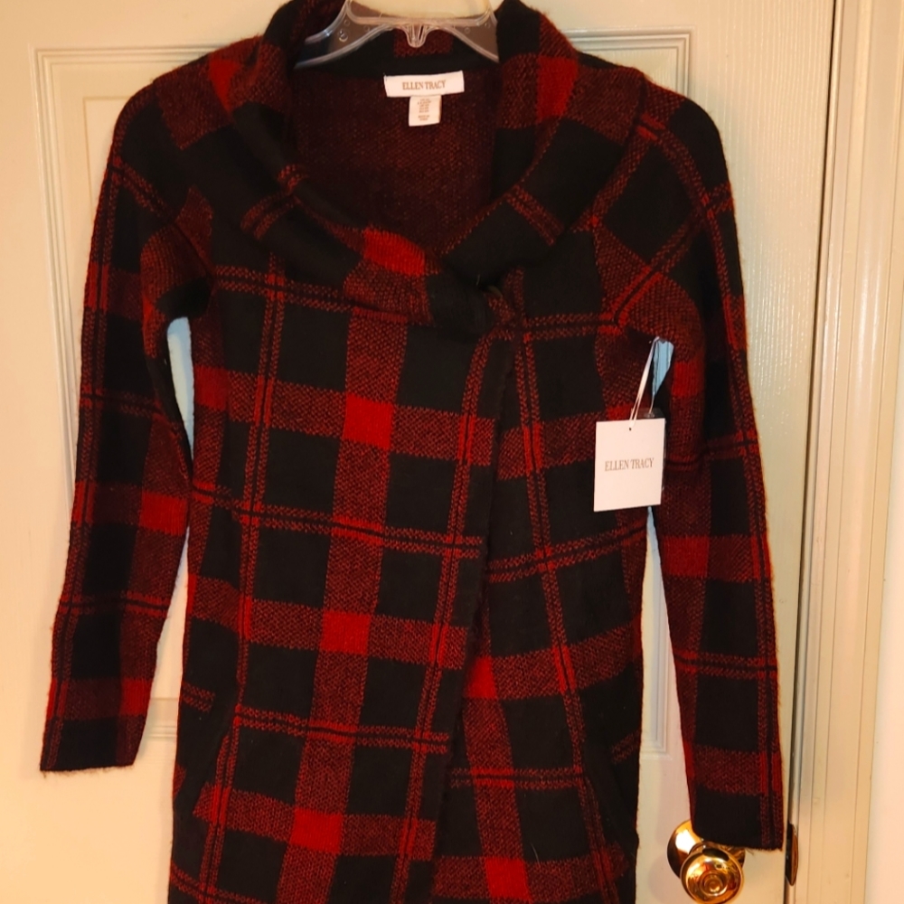 Ellen Tracy wool blend coat